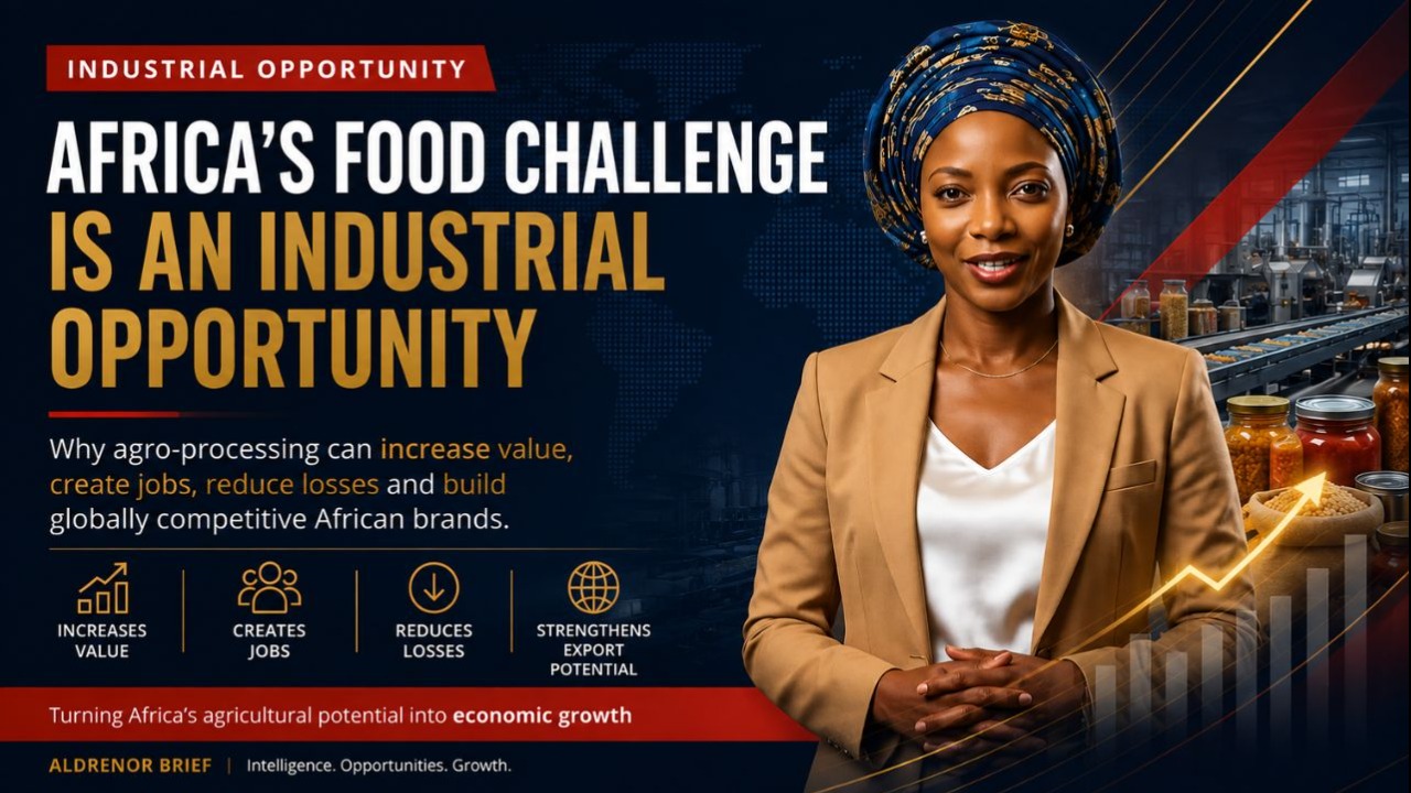 Africa’s Food Challenge Is an Industrial Opportunity: Why Agro-Processing Could Transform the Continent’s Economic Growth