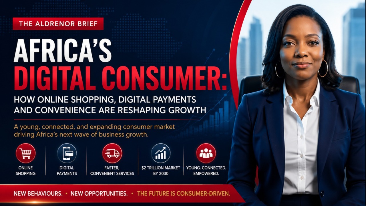 Africa’s Digital Consumer: How Online Shopping, Digital Payments and Convenience Are Reshaping Growth.