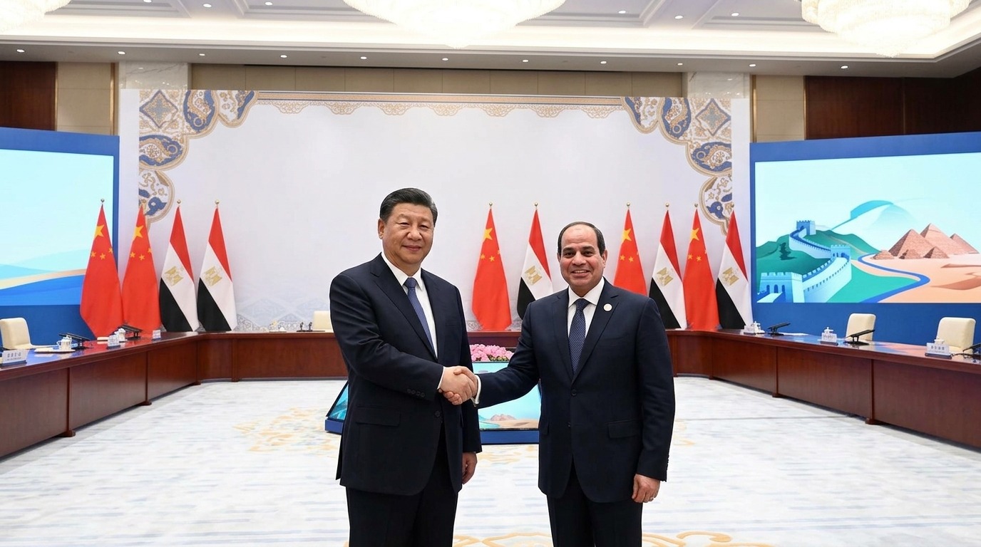 Egypt Welcomes Xi as China Deepens Strategic Influence Across the Middle East